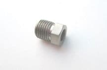 Pipe nut 6.35mm STAINLESS STEEL
