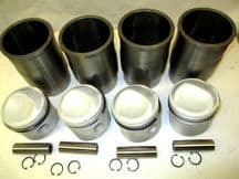 Piston and liner set, 90mm bore (DS21, D Super5 etc.)