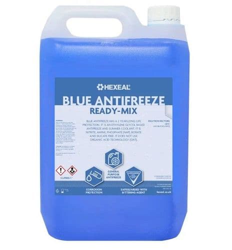 Ready to use coolant - 5 litres