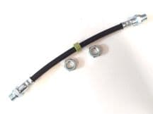 Rear brake hose, for mineral LHM fluid. DS/ID