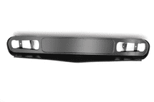 Rear number plate panel