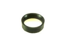 Rubber sleeve below water pump