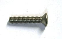 Screw for Safari roof / tailgate trim, M4 x 16 raised countersunk pozi drive
