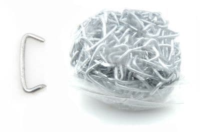 Set of 200 hog rings for upholstery
