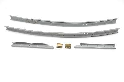 Set of rear rain gutter repair sections - Saloon