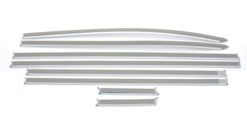 Set of side mouldings with hard rubber insert - PALLAS