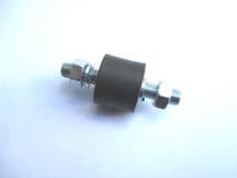 Silencer mounting with studs, 9/68>