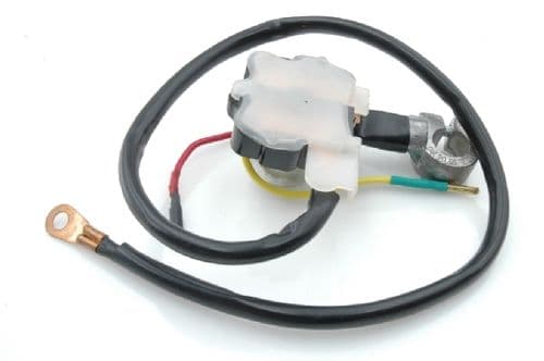 Starter relay on battery