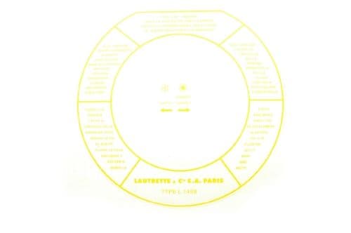 Sticker for black Lautrette air filter housing