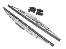 Wiper blade pair - stainless steel - best quality