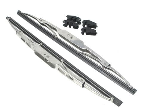 Wiper blade pair - stainless steel - best quality