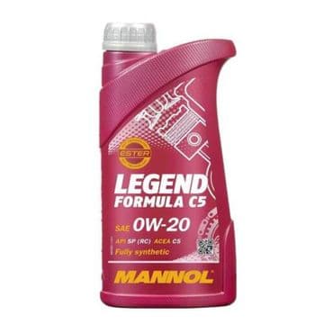 0W-20 Fully Synthetic Engine Oil Premium Ester 1 Liter MANNOL Legend Ultra Oil