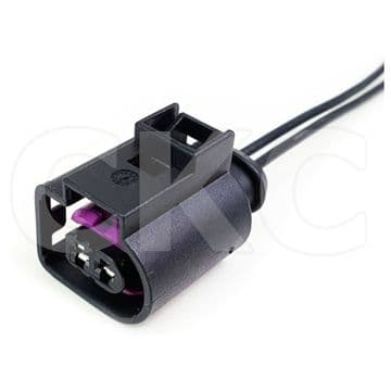 2 Pin Alternator Connector Plug Socket Repair Loom 4D0971992 Audi VW Seat Skoda