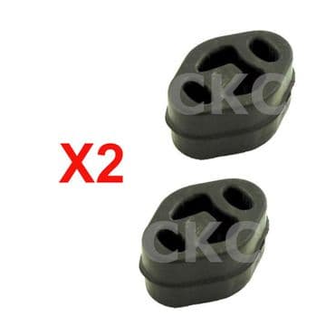 2 x Audi A2 Models 8Z 1.6 Front Down Pipe Exhaust Rubber Holding Rubber Hanger