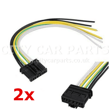 2 x Citroen C2 Peugeot 207 307 308 Rear Tail Light Lamp Bulb Holder Wiring Harness