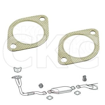 2 x For Mitsubishi Shogun Pinin Models Lower Cat Down Pipe Exhaust Gasket