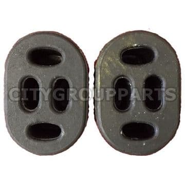 2 x Ford Tourneo Transit Custom Mid Section Exhaust Rubber Mounting Exhaust Hanger Support