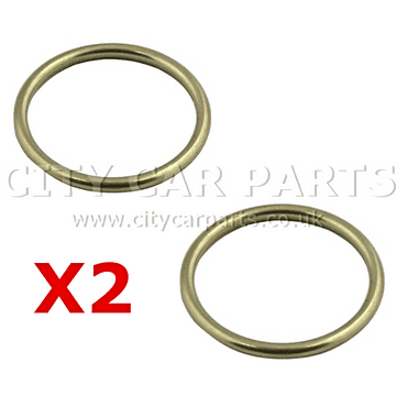 2 X Honda Accord Civic Prelude Shuttle Cr-V Hr-V Front Down Pipe Exhaust Gasket