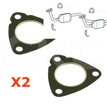 2 X Land Rover Range Rover MK2 P38A With Front Twin Down Pipe Exhaust Gasket