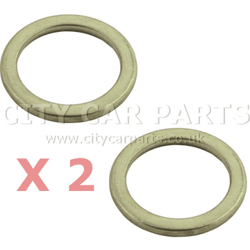 2 x Mazda 323 5 6 626 Premacy Front Mid-Section Rear Exhaust Gasket O'ring Seal