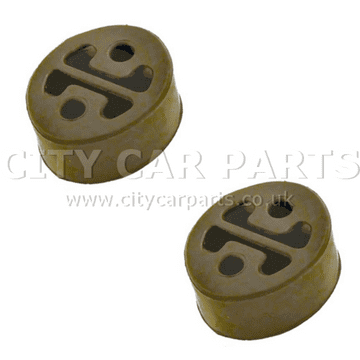 2 x NISSAN ALMERA MICRA NOTE REAR EXHAUST RUBBER MOUNT HANGER MOUNTING