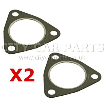 2 X Vauxhall Astra Signum Vectra Zafira 1.9 Cdti Front Down Pipe Exhaust Gasket