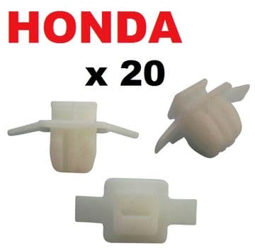 20 X HONDA CIVIC & CRV Models Wheel Arch Moulding Trim Fastener Clips