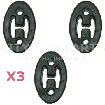 3 x Kia Carens FC524 2.0 Models MPV Rear Exhaust Mount Holding Rubber Hanger
