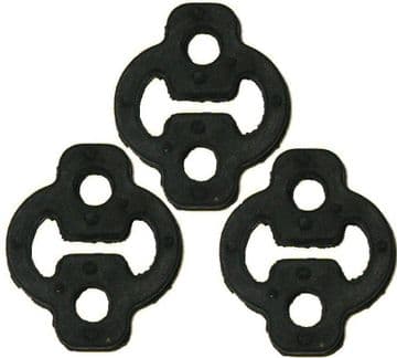 3 X SUZUKI SUPERCARRY 1.0 MK1 1986 TO 1993 EXHAUST RUBBER MOUNT HANGER MOUNTING