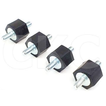 4X Fuel Pump Engine Cover Rubber Mounts M6 VW Mk2 Golf Audi SEAT Skoda 191201256