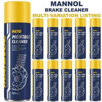 500ML MANNOL BRAKE and CLUTCH CLEANER AEROSOL SOLVENT SPRAY DEGREASER POWERFUL