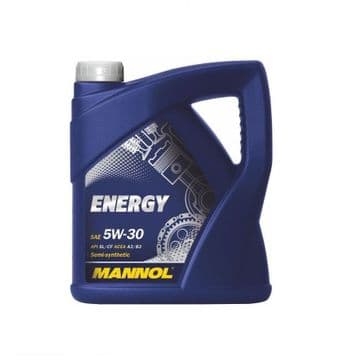5L MANNOL ENERGY 5W30 FORD SPEC SEMI SYNTHETIC ENGINE OIL ACEA A3/B4 API SL/CF