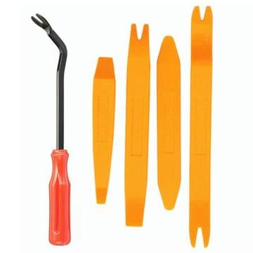 5Pcs Auto Door Audio Clip Panel Trim Removal Tool Kits Navigation Disassembly