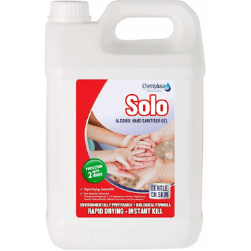 65% Alcohol Hand Sanitiser Gel 5L Litre Kills 99.9% Anti Bacterial Sanitizer UK