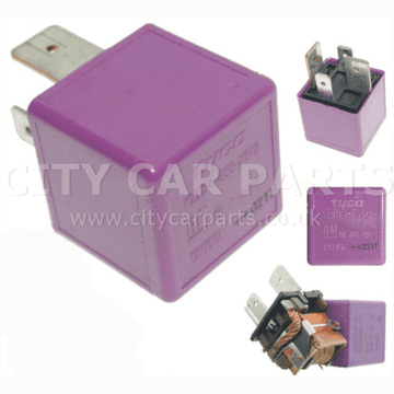 90494959 Saab 9-3 9-5 900 9-4X Fuel Pump Purple 4-Pin Relay Tyco V23134-B55-X342