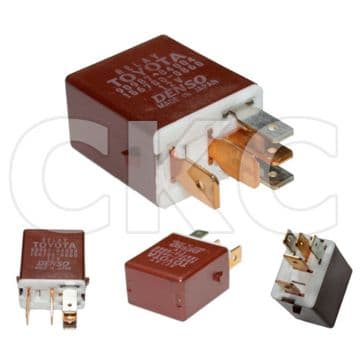 90987-04001 Genuine Toyota Lexus (99-17) Brown Multi-Use Relay Denso 156700-3360