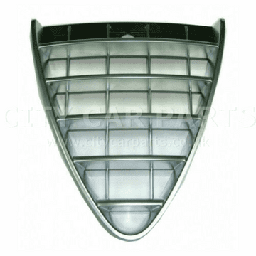 Alfa Romeo 147 2007-2010 Front Main Grille Black Silver Satin Primed UK Seller