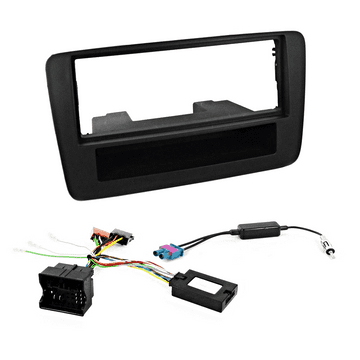 Audi A1 2011-15 Single Din Fascia Panel Steering Control Car Stereo Fitting Kit