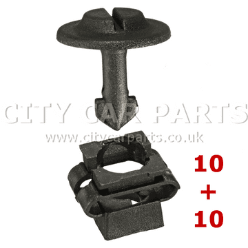 Audi A3 A4 A6 VW Skoda Engine Undertray Clips & Clamps Splashguard Under Cover