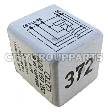 Audi VW Seat Skoda Fuel Pump Relay 4D0951253 (No 372) 899309000 SHO 40/30A