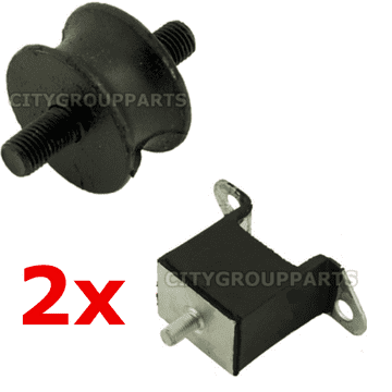 AUSTIN MINI 0.8 1.0 1.1 & 1.3 EXHAUST REAR FITTING KIT BRACKET & RUBBER MOUNTINGS