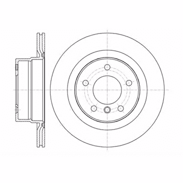 BMW 1 SERIES 118 / 120 / 125 MODELS FROM 2008 TO 2014 REAR BRAKE DISCS – PAIRS (x2) AXBD2707