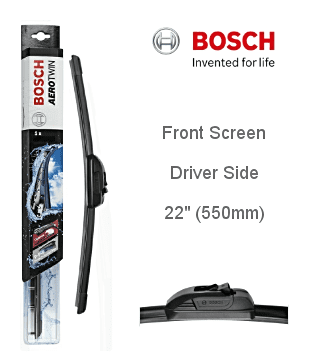 BOSCH RETROFIT WIPER BLADE FRONT SCREEN DRIVER SIDE 22" (550MM)