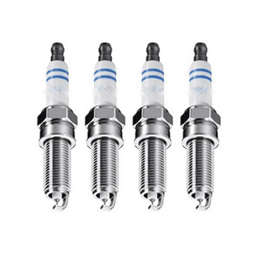 BOSCH Set of 4 Spark Plugs for VW Caddy AUA 1.4 August 2000 to August 2004