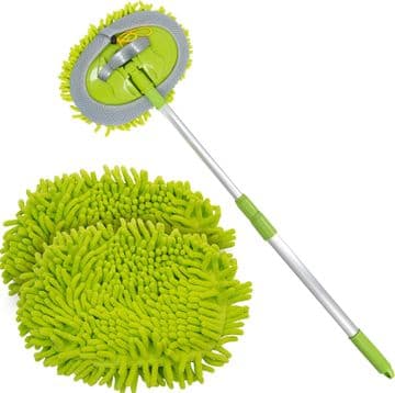 Car Cleaning Brush Microfibre Mop with Mittens Car Wash Kit for Cleaning