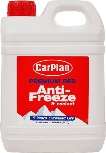 Car Plan 2lt Premium Red Anti Freeze & Coolant Anti Corrosion to -36°C