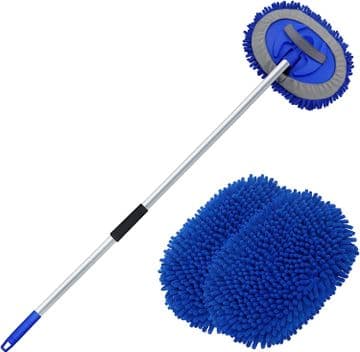 Car Wash Brush Car Cleaning Brush 62'' Wash Mop Kit Long Handle Versatile