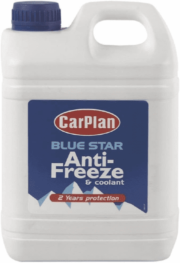 CarPlan BSA001 Blue Star Antifreeze & Coolant Concentrate Down To -36C 2L