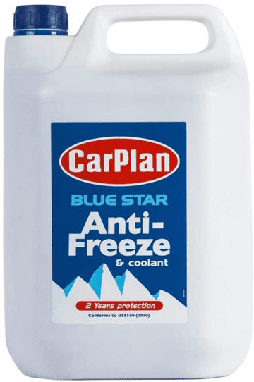 CarPlan BSA001 Blue Star Antifreeze & Coolant Concentrate Down To -36C 5L