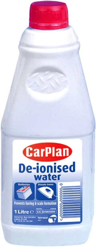Carplan De-Ionised Water Batteries and Steam Irons Energy Class A, 1 Litre